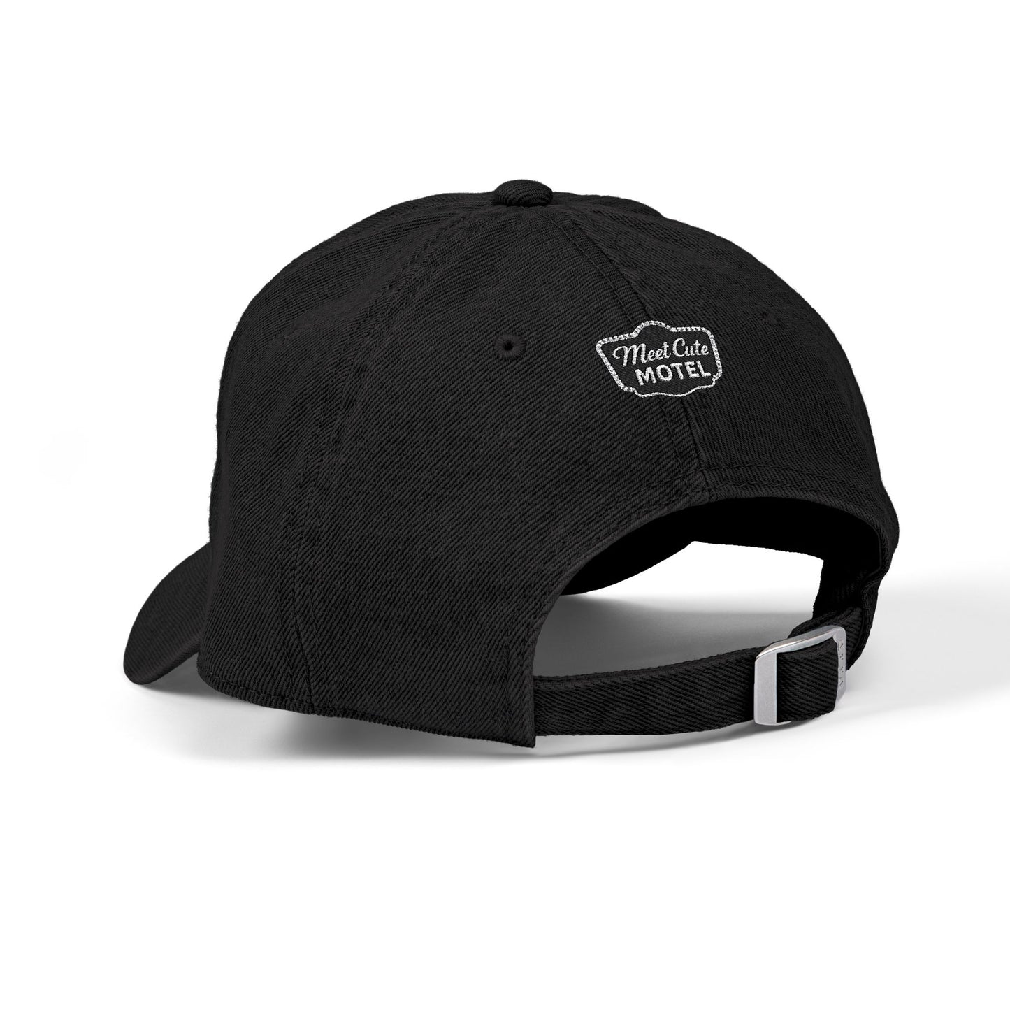 I Love Rom-Coms Vintage Denim Hat