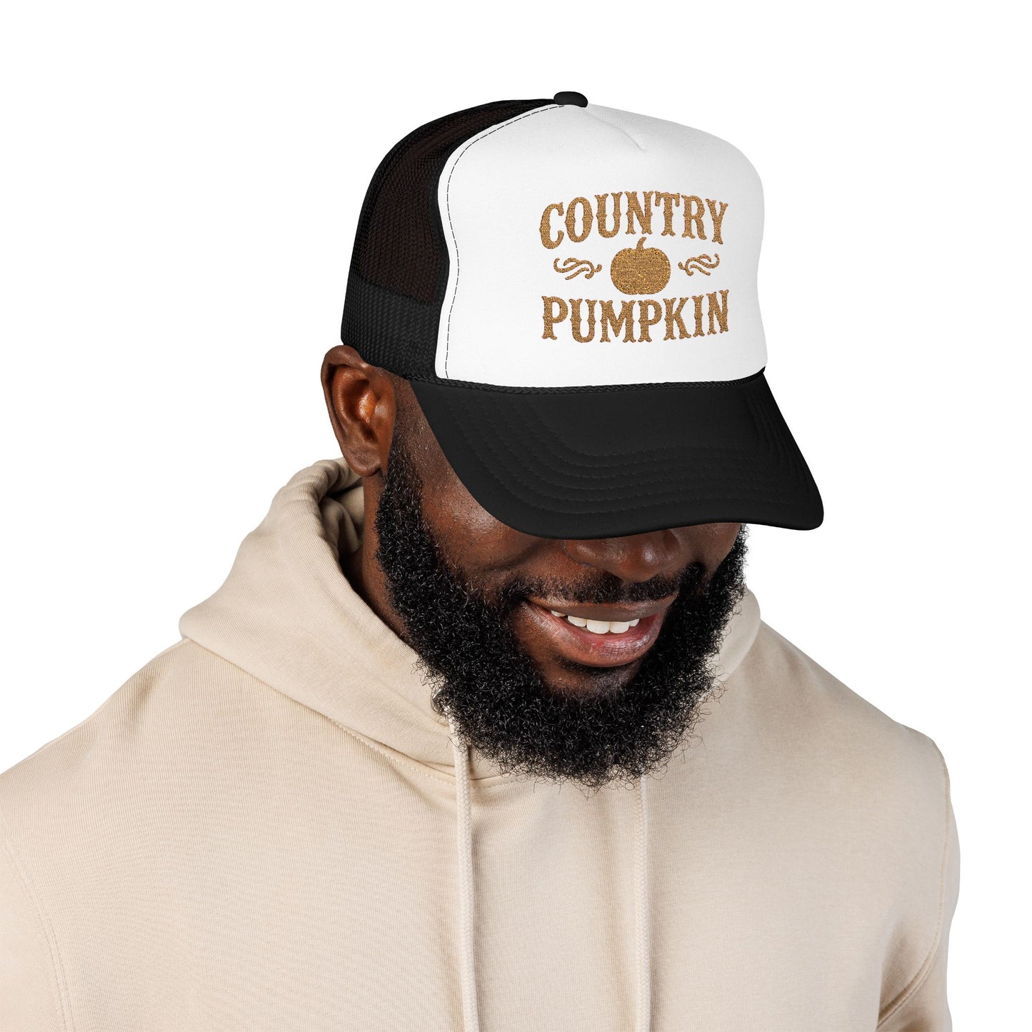 Country Pumpkin Trucker Hat
