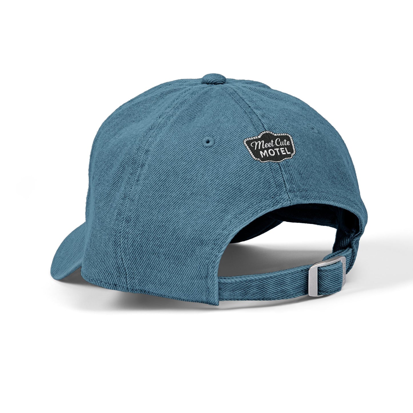 I Love Rom-Coms Vintage Denim Hat