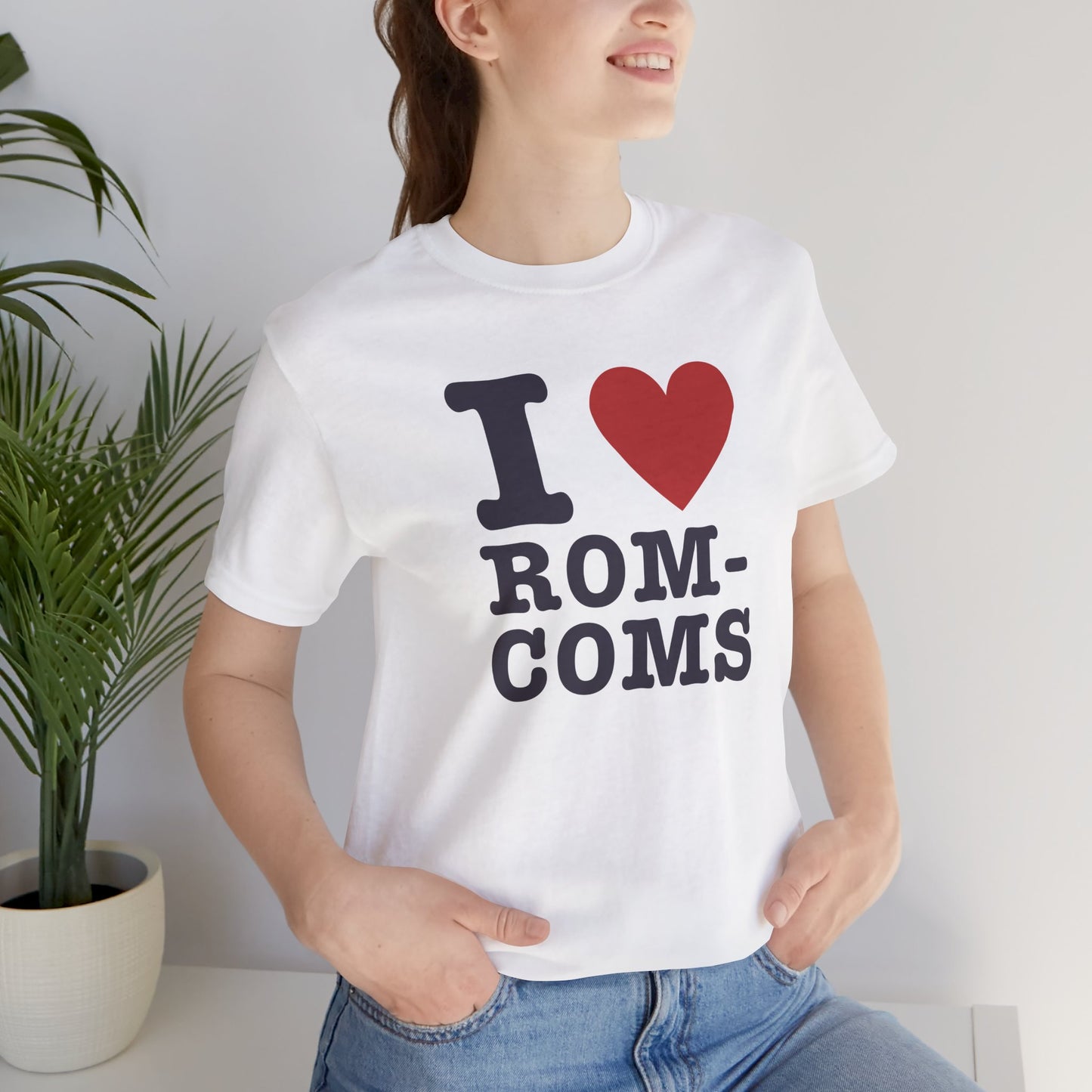 I Heart Rom-Coms Tee