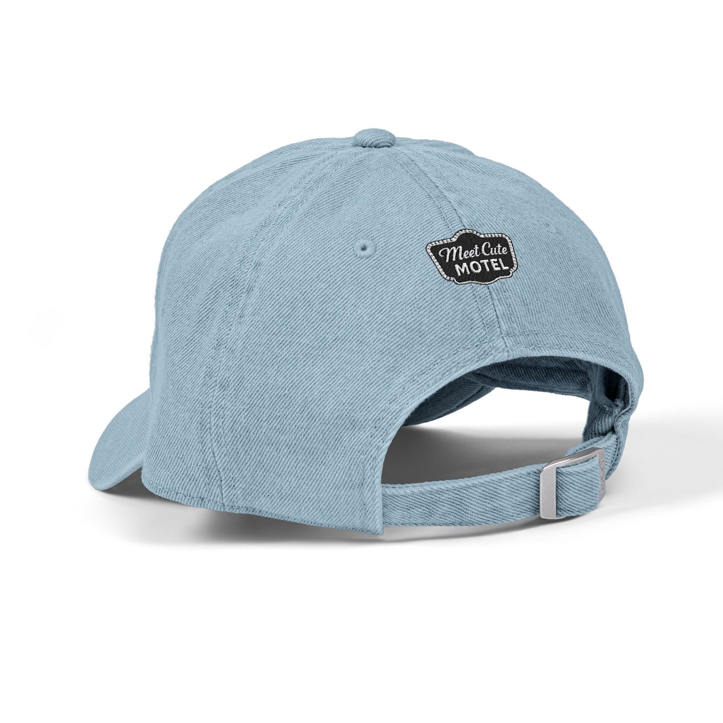 I Love Rom-Coms Vintage Denim Hat