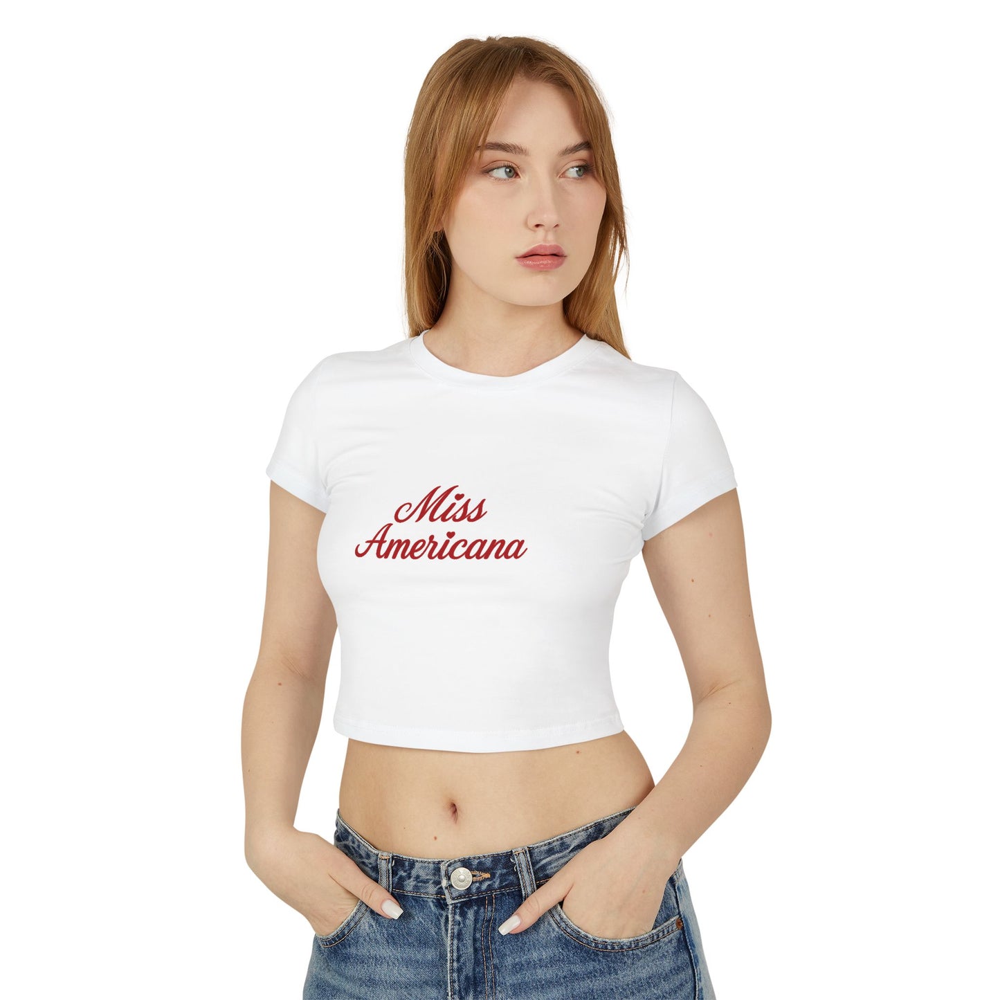 Miss Americana Baby Tee - MEET CUTE MOTEL