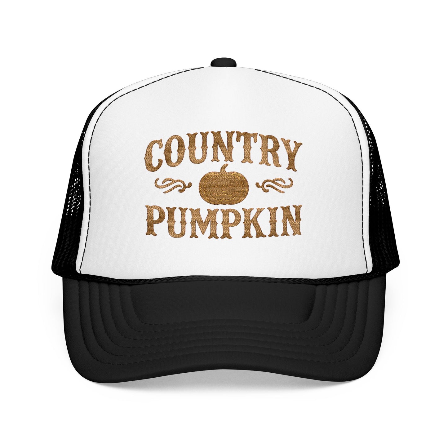 Country Pumpkin Trucker Hat