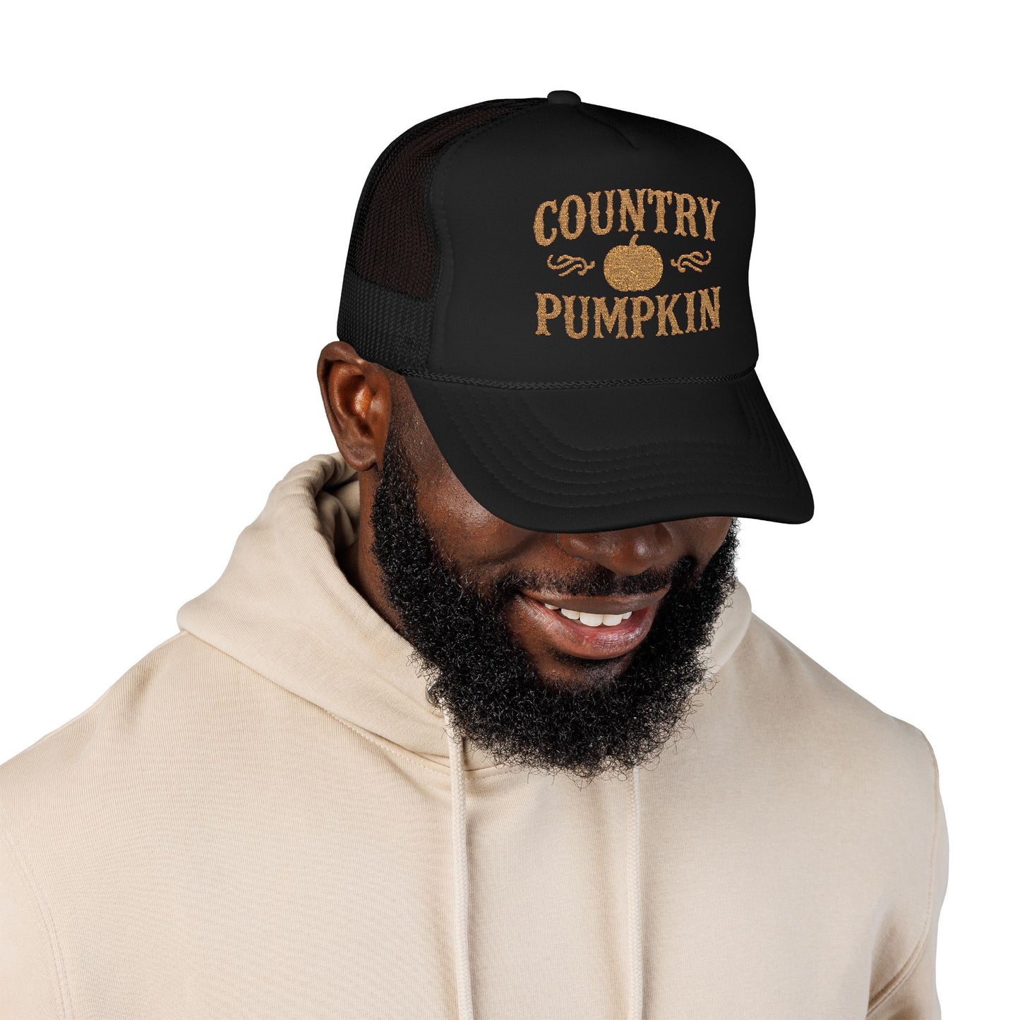 Country Pumpkin Trucker Hat