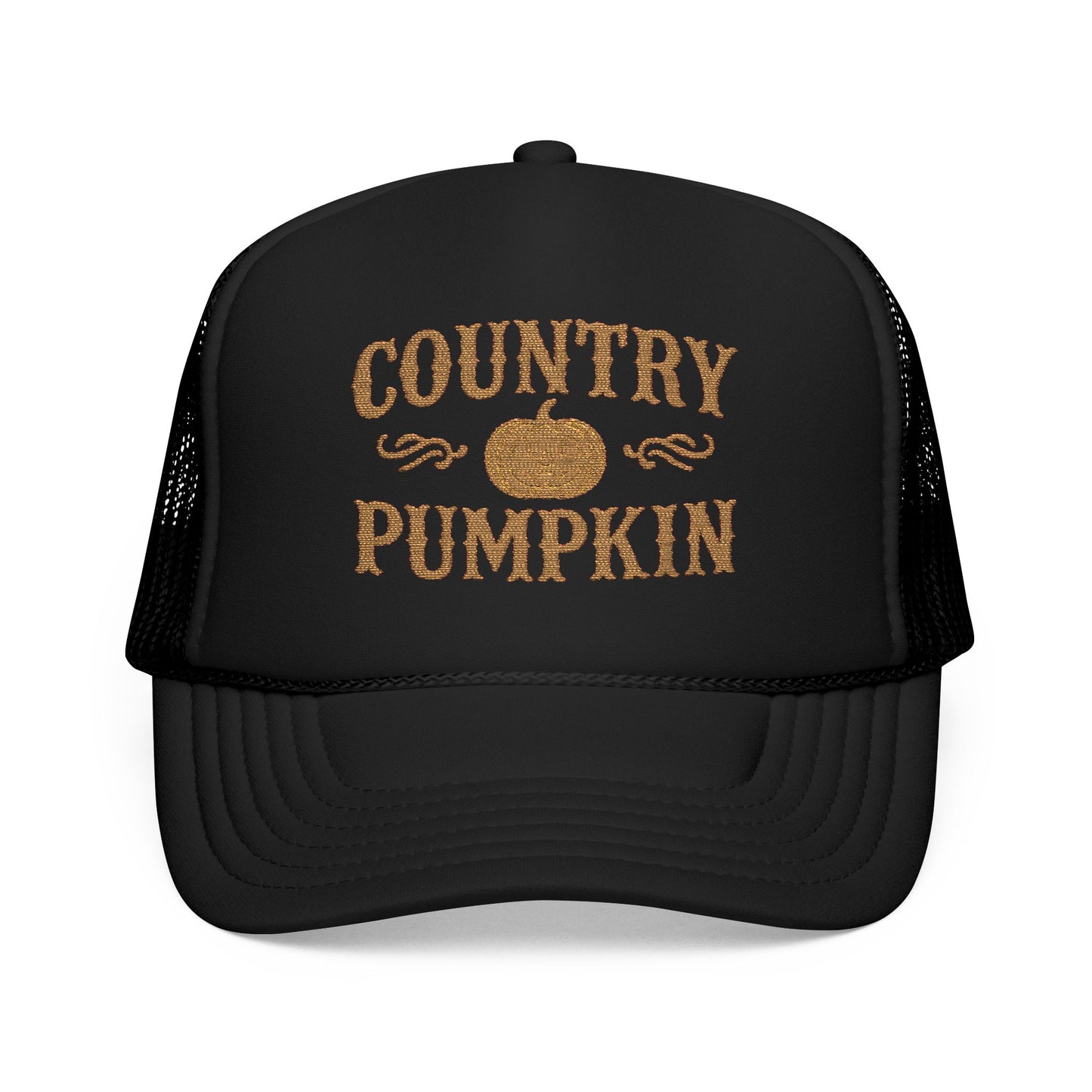 Country Pumpkin Trucker Hat