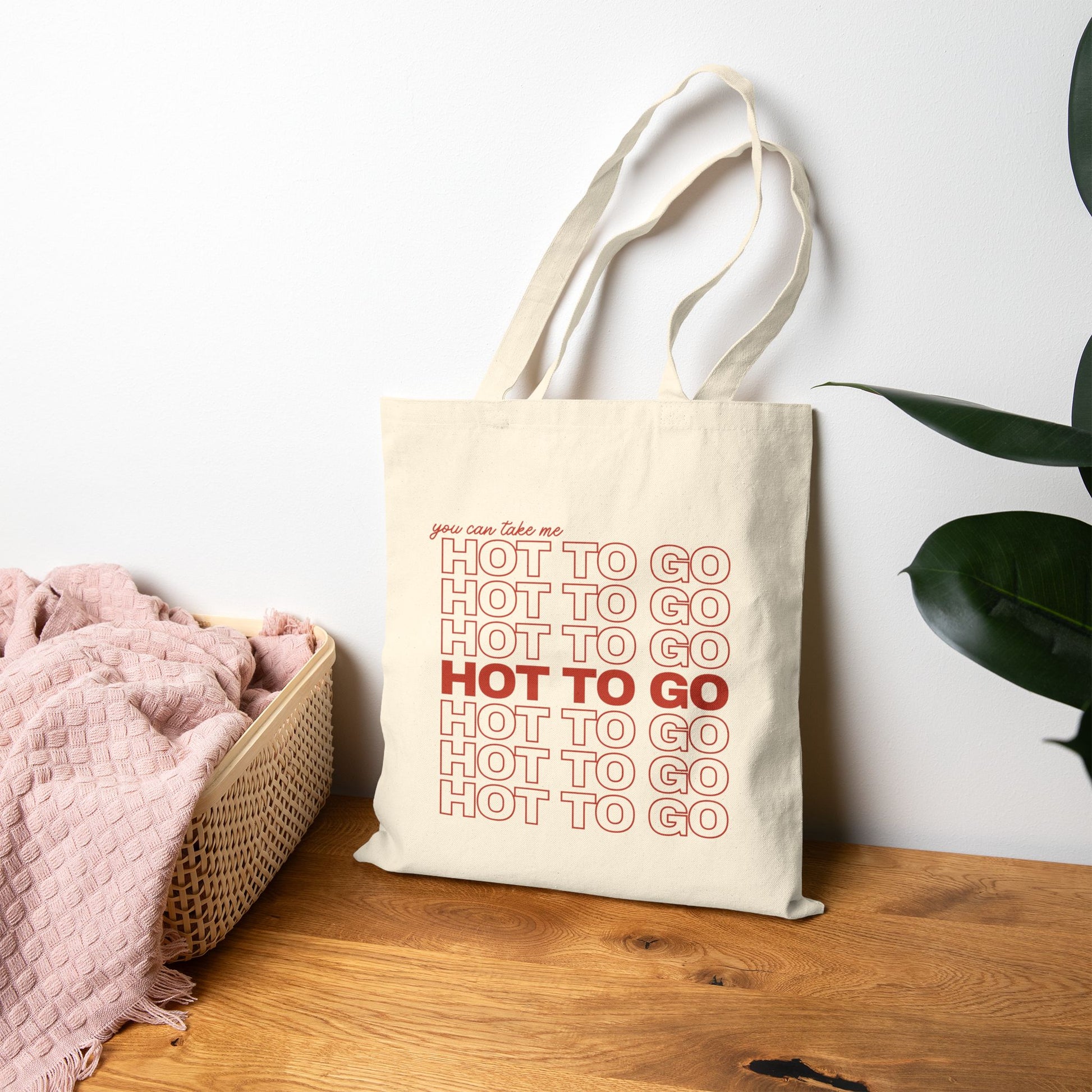 Hot to Go Tote Bag - MEET CUTE MOTEL
