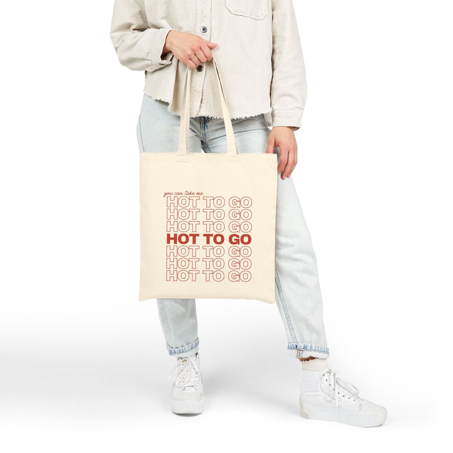 Hot to Go Tote Bag - MEET CUTE MOTEL