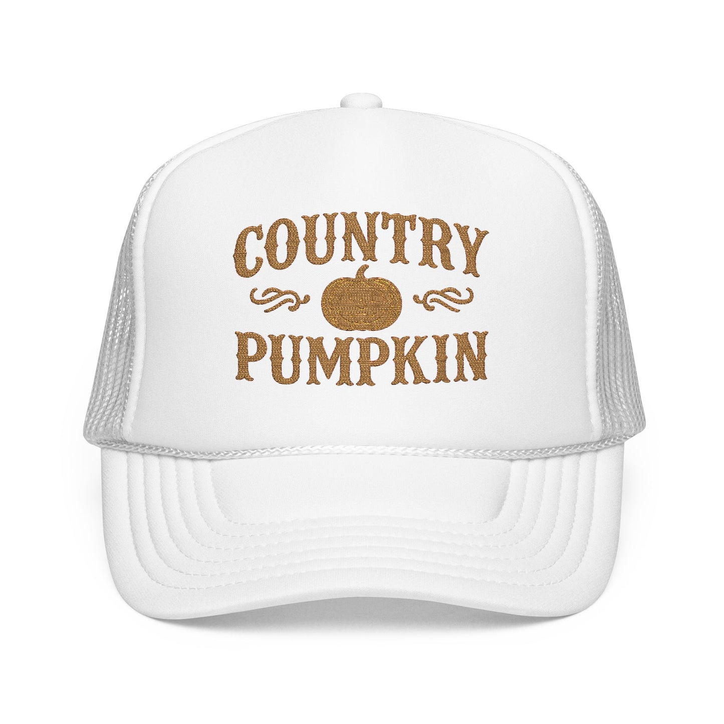 Country Pumpkin Trucker Hat