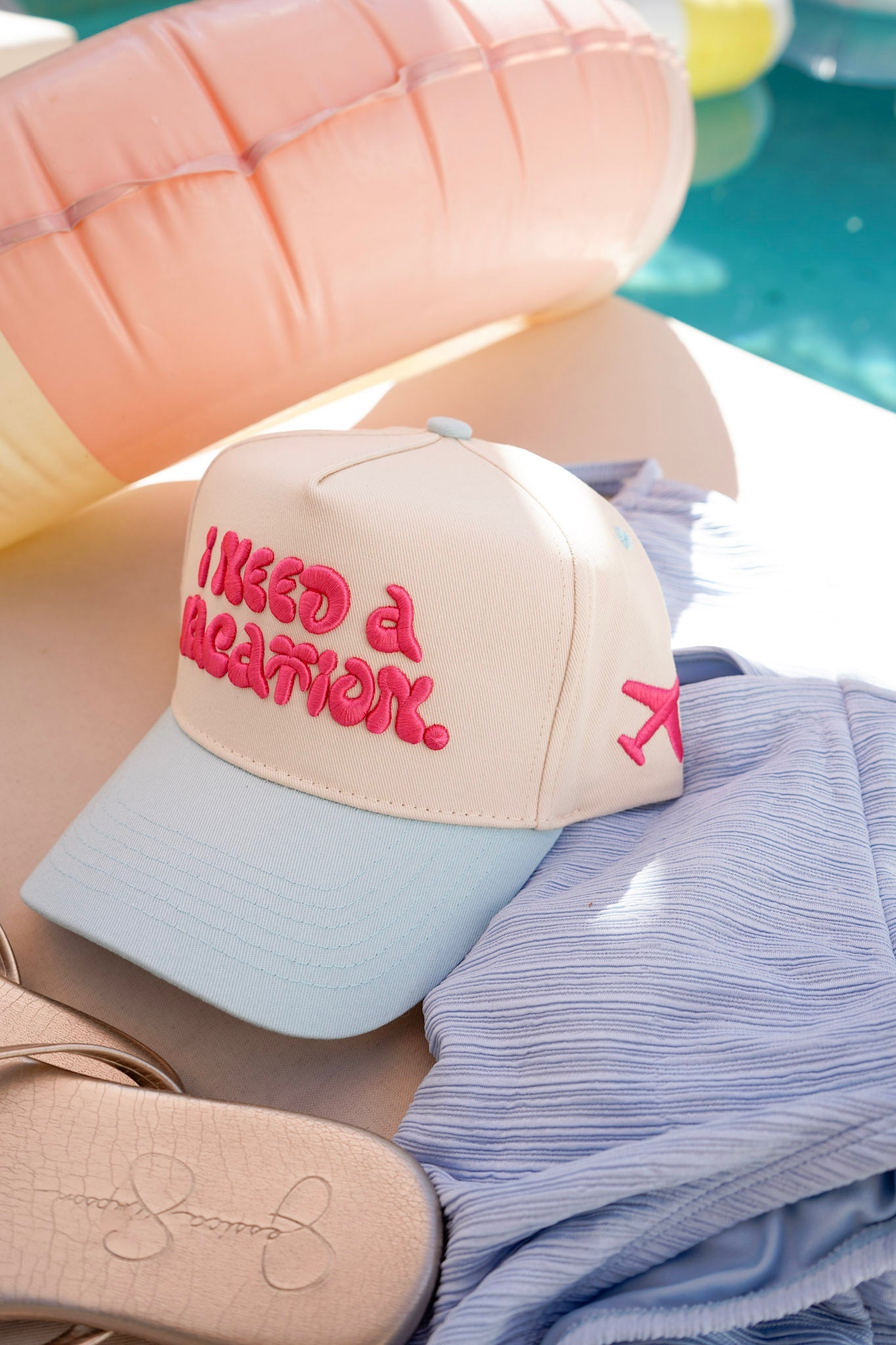 I Need a Vacation Trucker Hat
