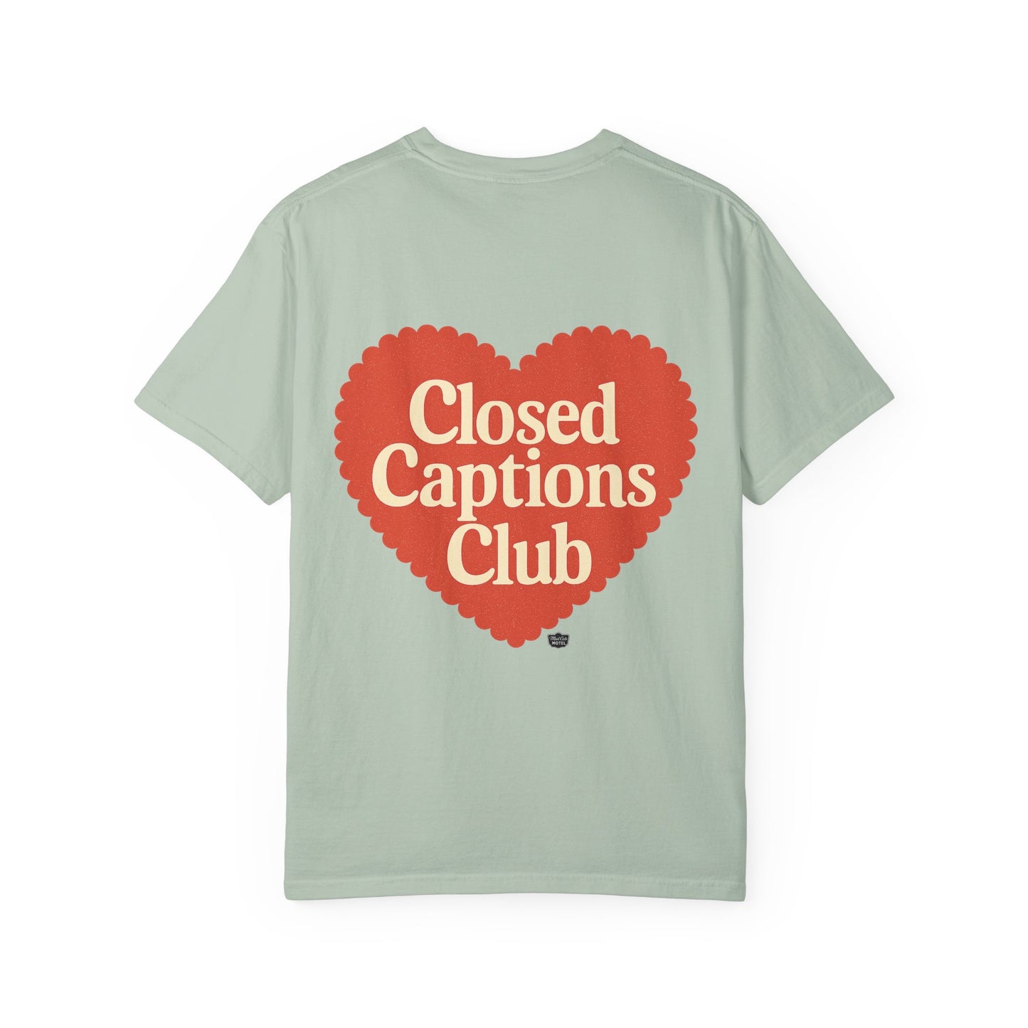 Closed Captions Club Tee