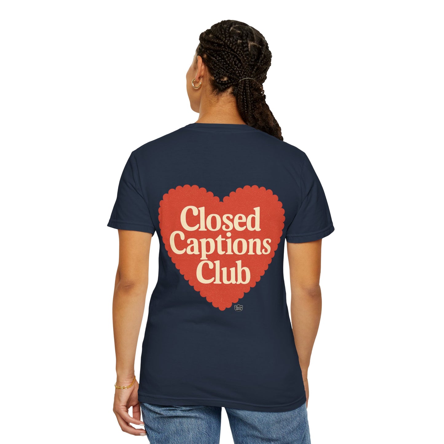 Closed Captions Club Tee