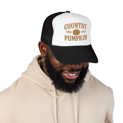 Country Pumpkin Trucker Hat