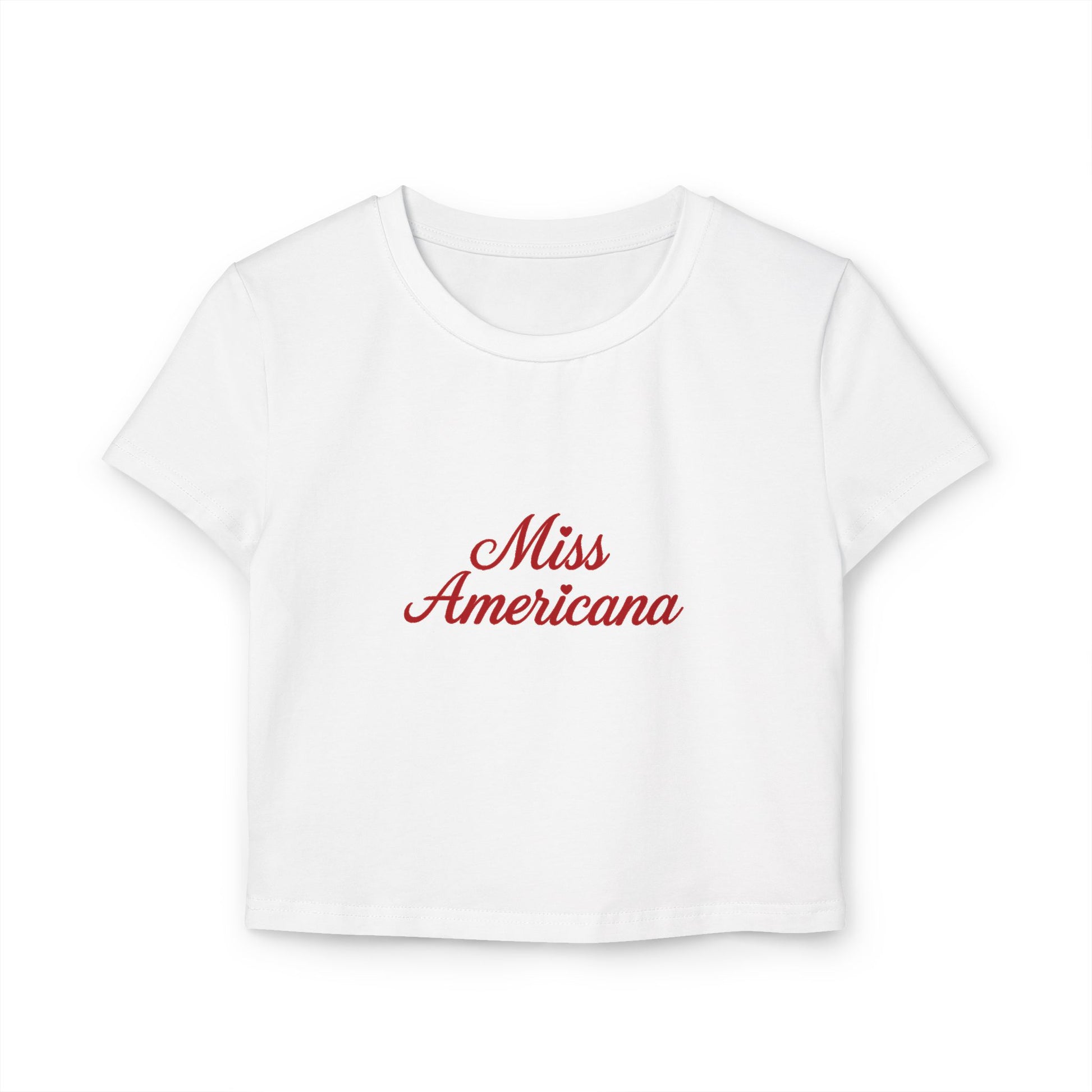 Miss Americana Baby Tee - MEET CUTE MOTEL