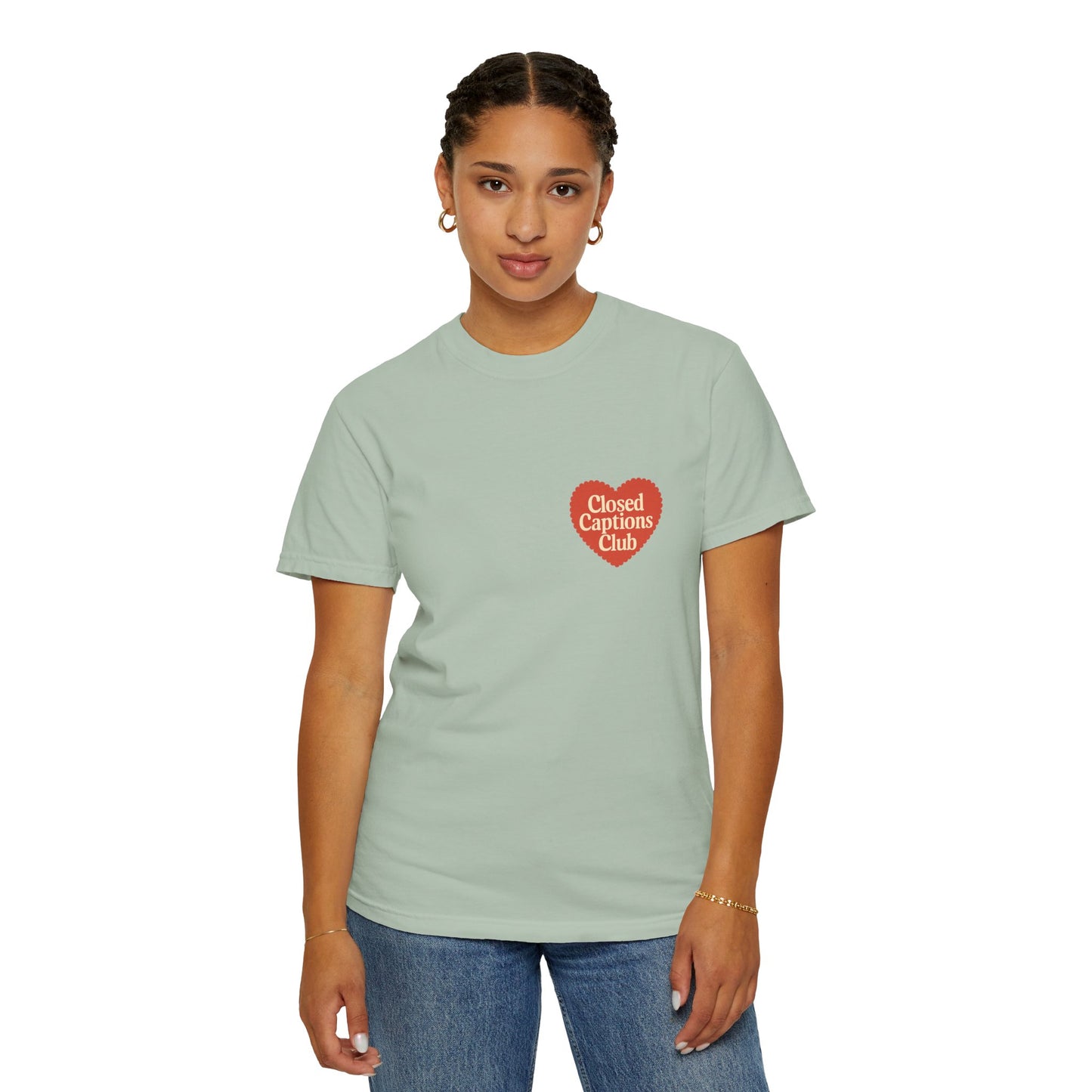 Closed Captions Club Tee
