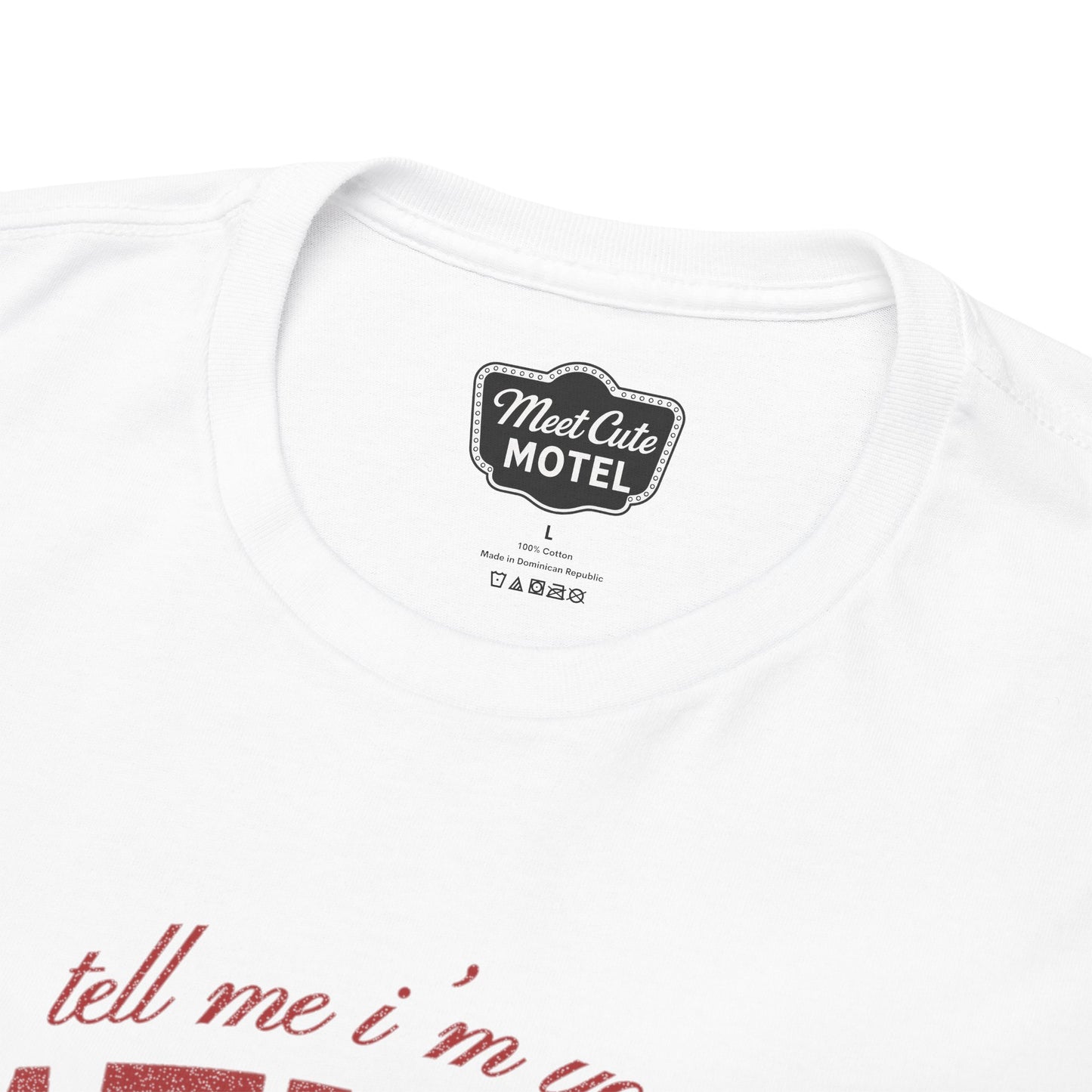 Tell Me I'm Your National Anthem Tee - MEET CUTE MOTEL
