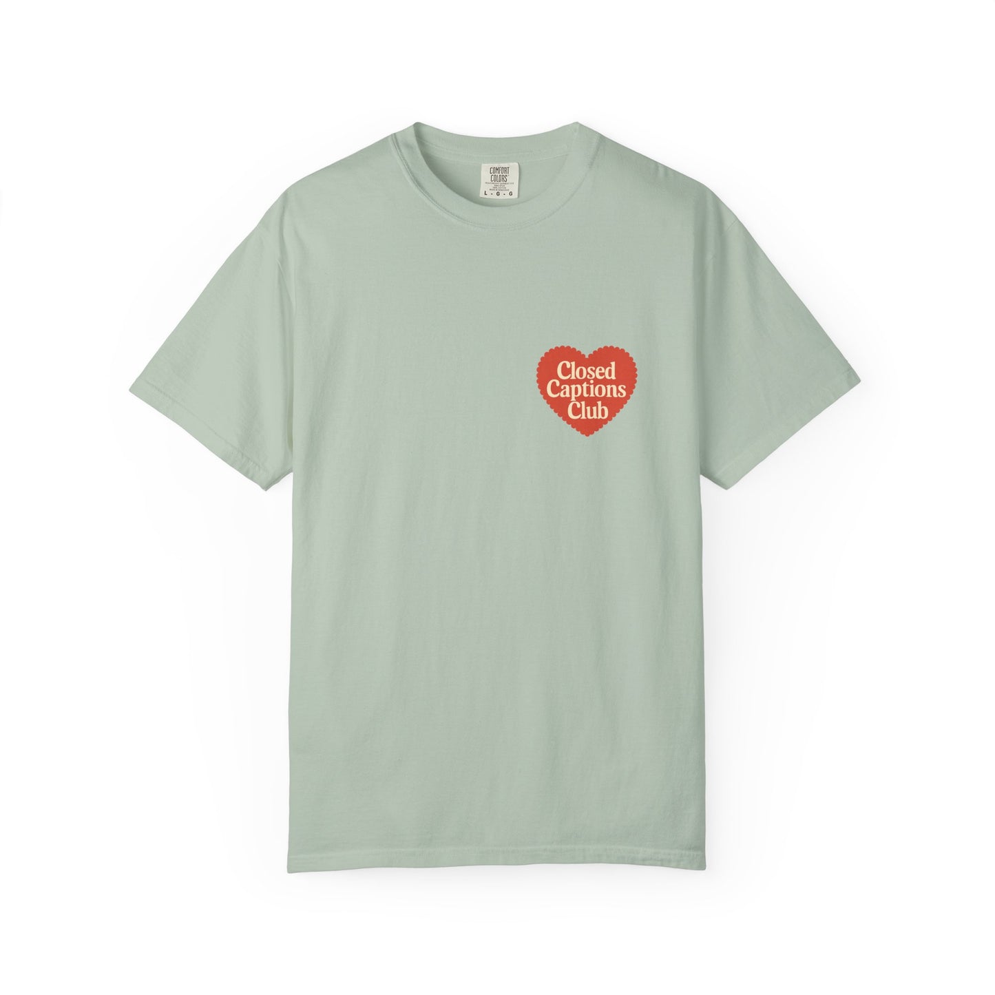 Closed Captions Club Tee