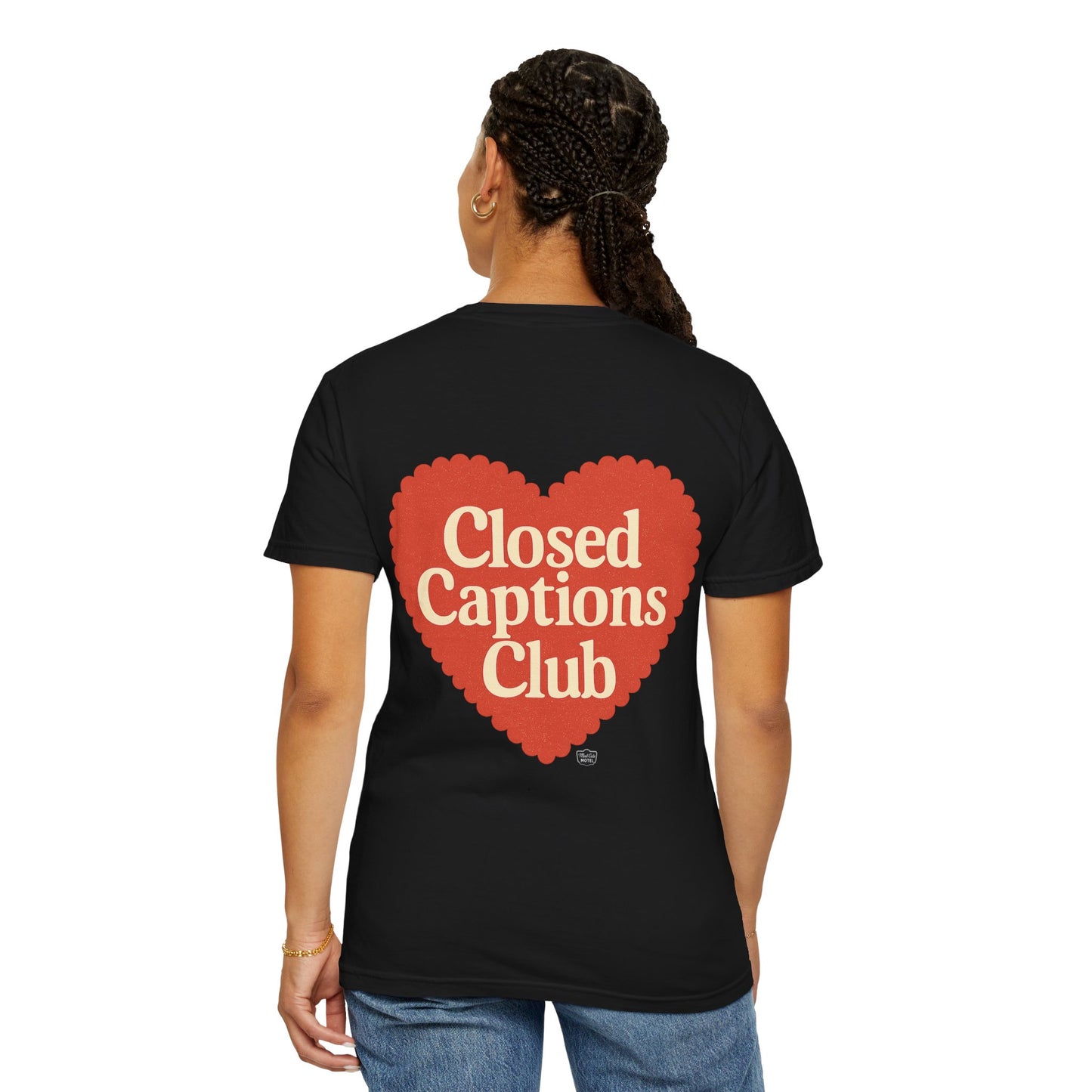 Closed Captions Club Tee