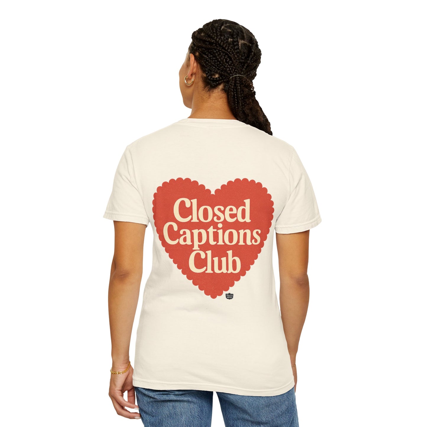 Closed Captions Club Tee