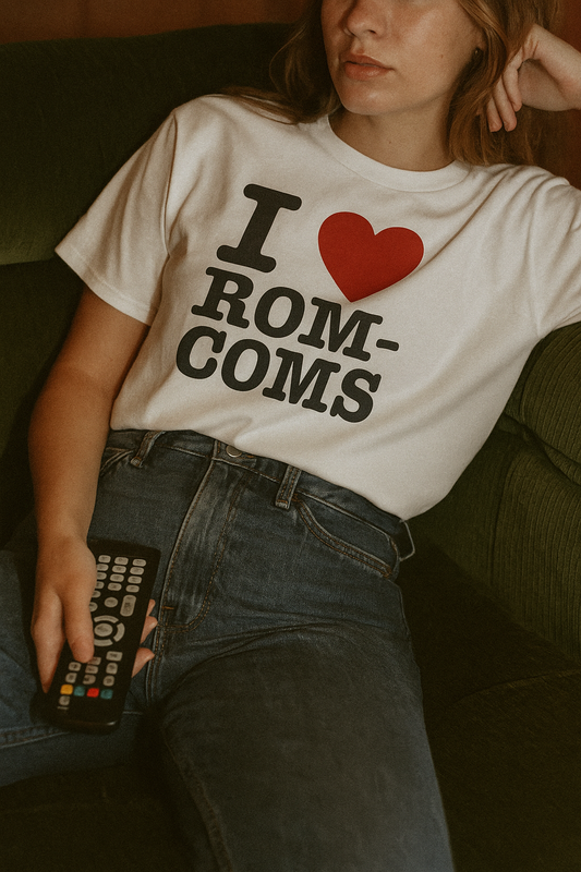 I Heart Rom-Coms Tee