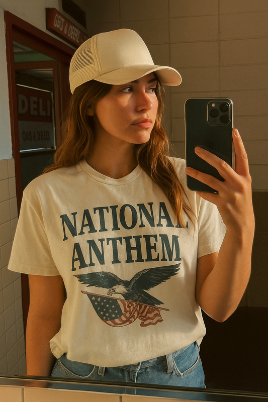 National Anthem Tee - MEET CUTE MOTEL