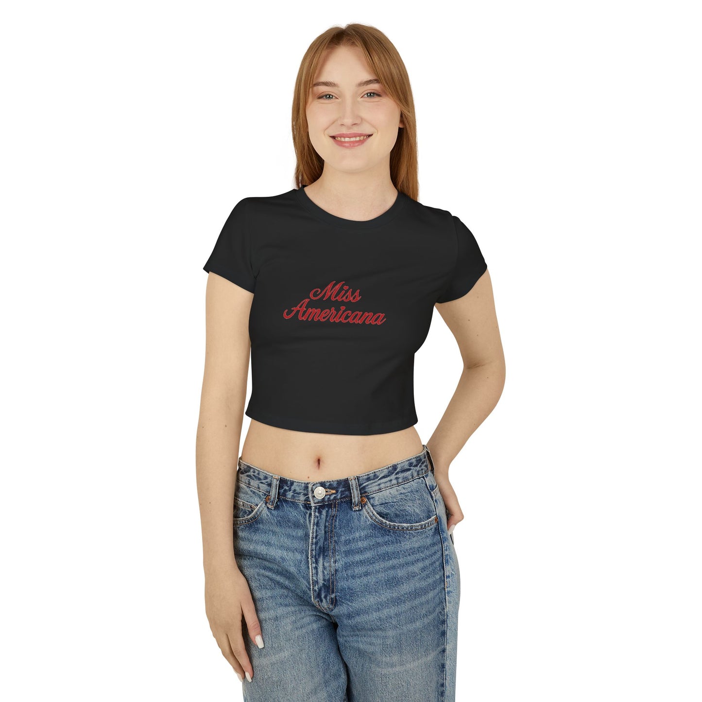 Miss Americana Baby Tee - MEET CUTE MOTEL