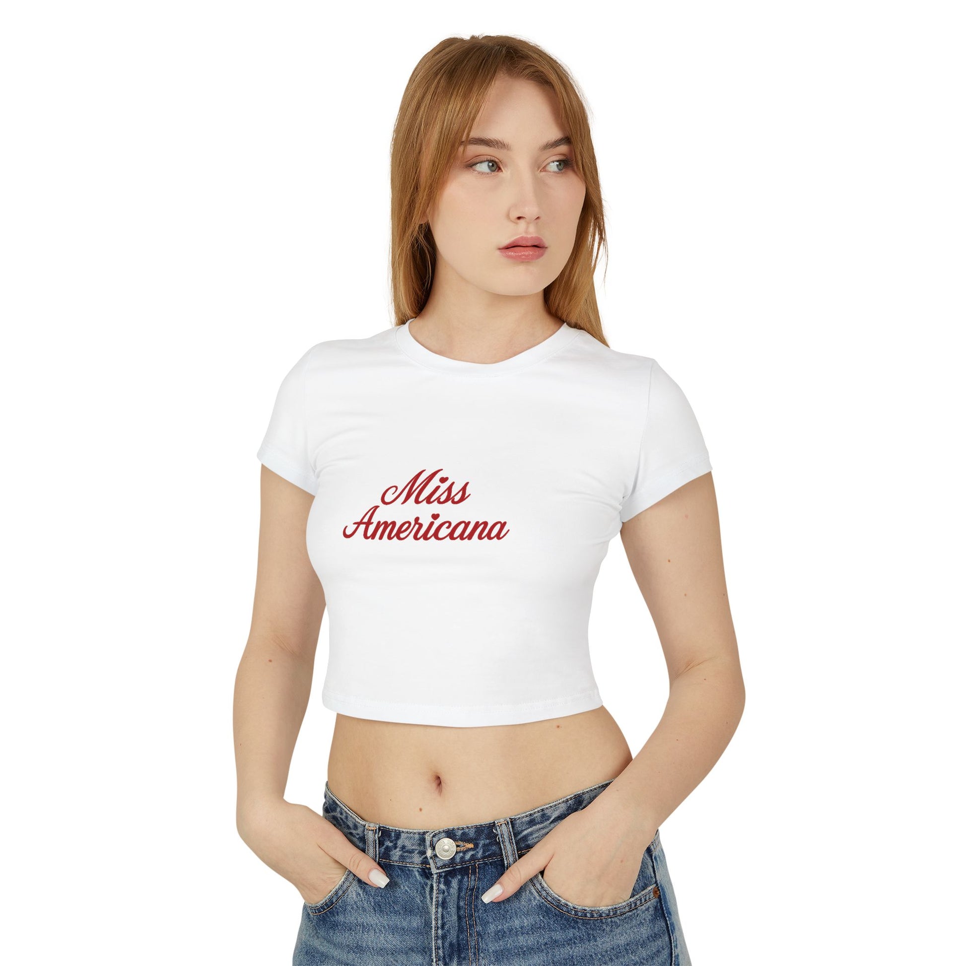 Miss Americana Baby Tee - MEET CUTE MOTEL