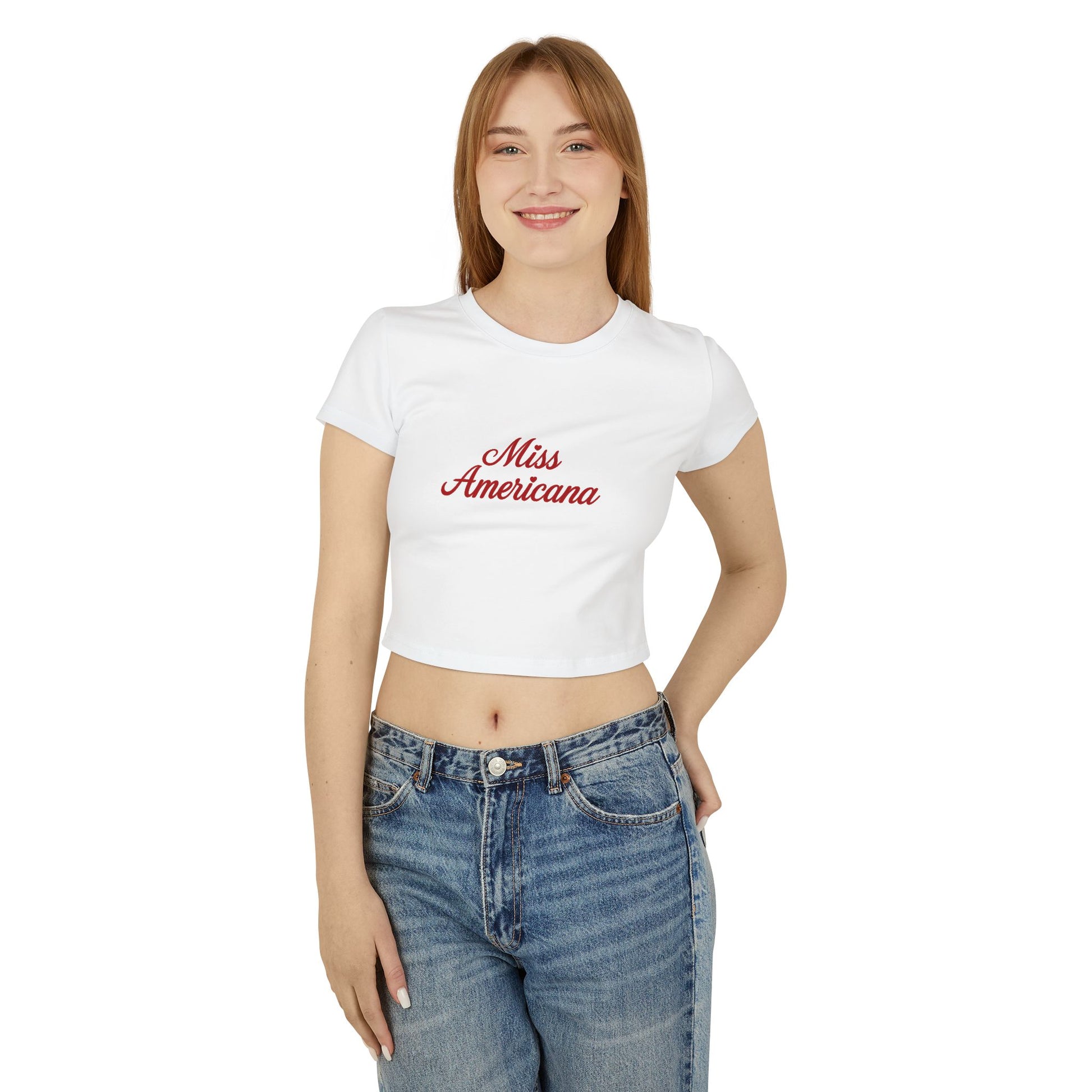 Miss Americana Baby Tee - MEET CUTE MOTEL