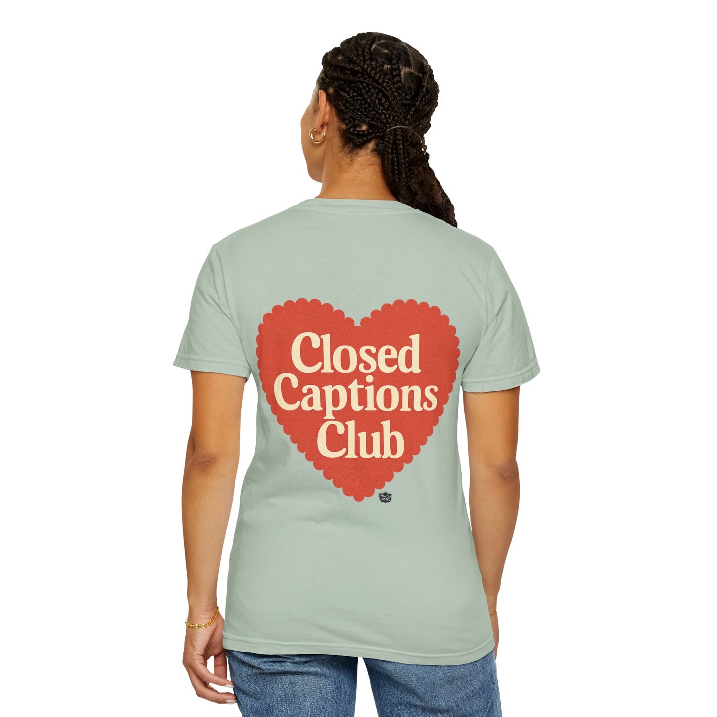 Closed Captions Club Tee