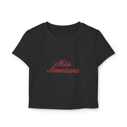 Miss Americana Baby Tee - MEET CUTE MOTEL