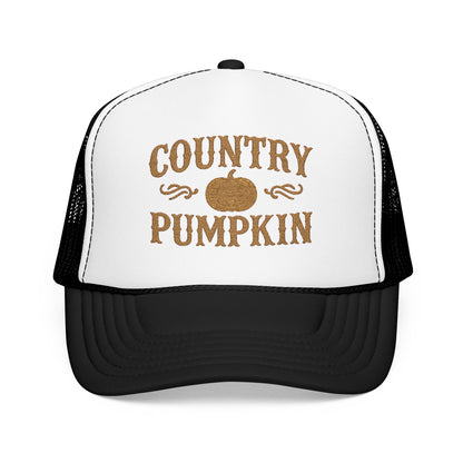 Country Pumpkin Trucker Hat