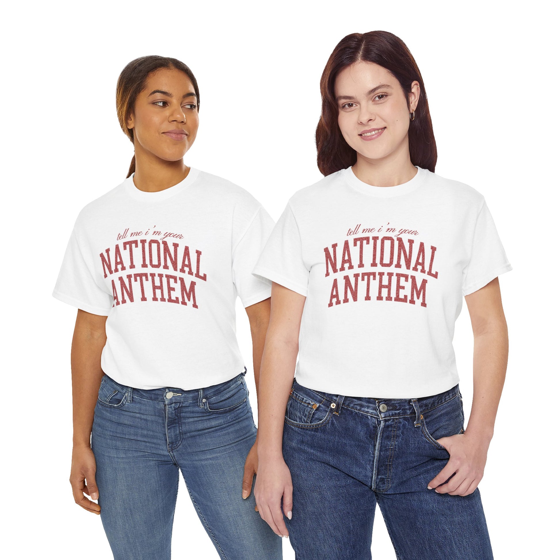 Tell Me I'm Your National Anthem Tee - MEET CUTE MOTEL
