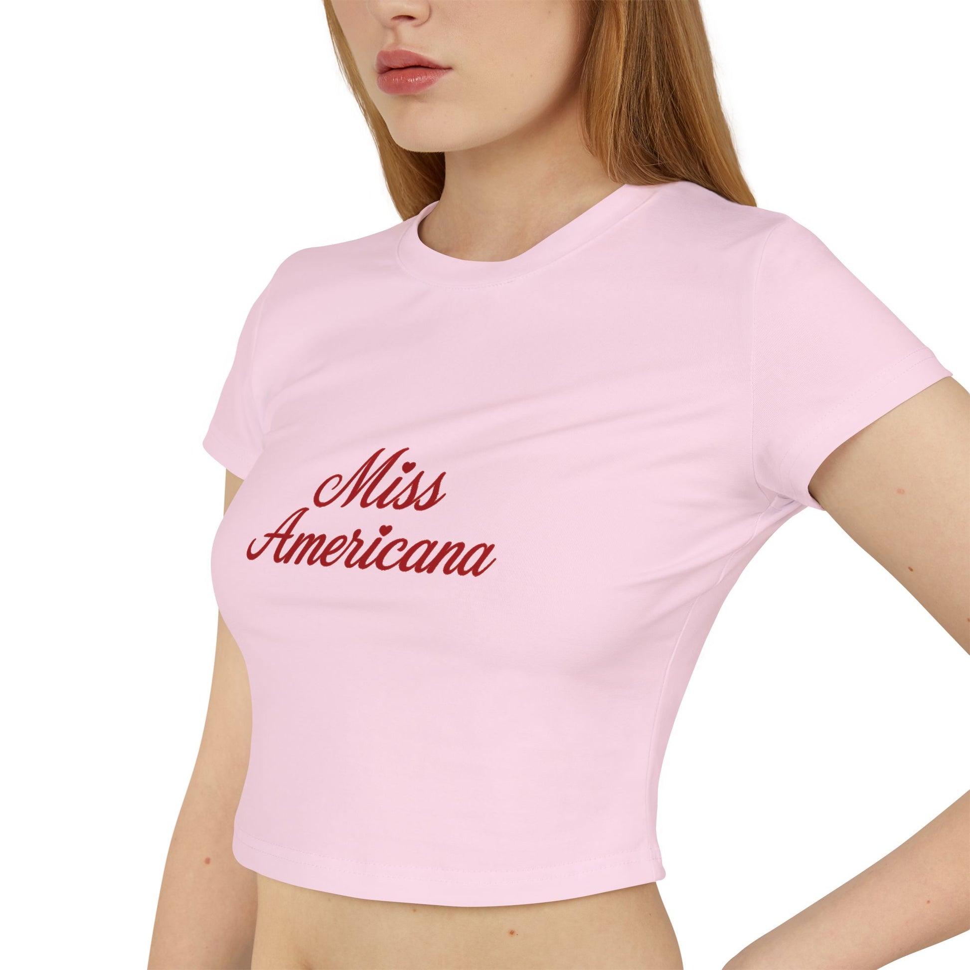 Miss Americana Baby Tee - MEET CUTE MOTEL