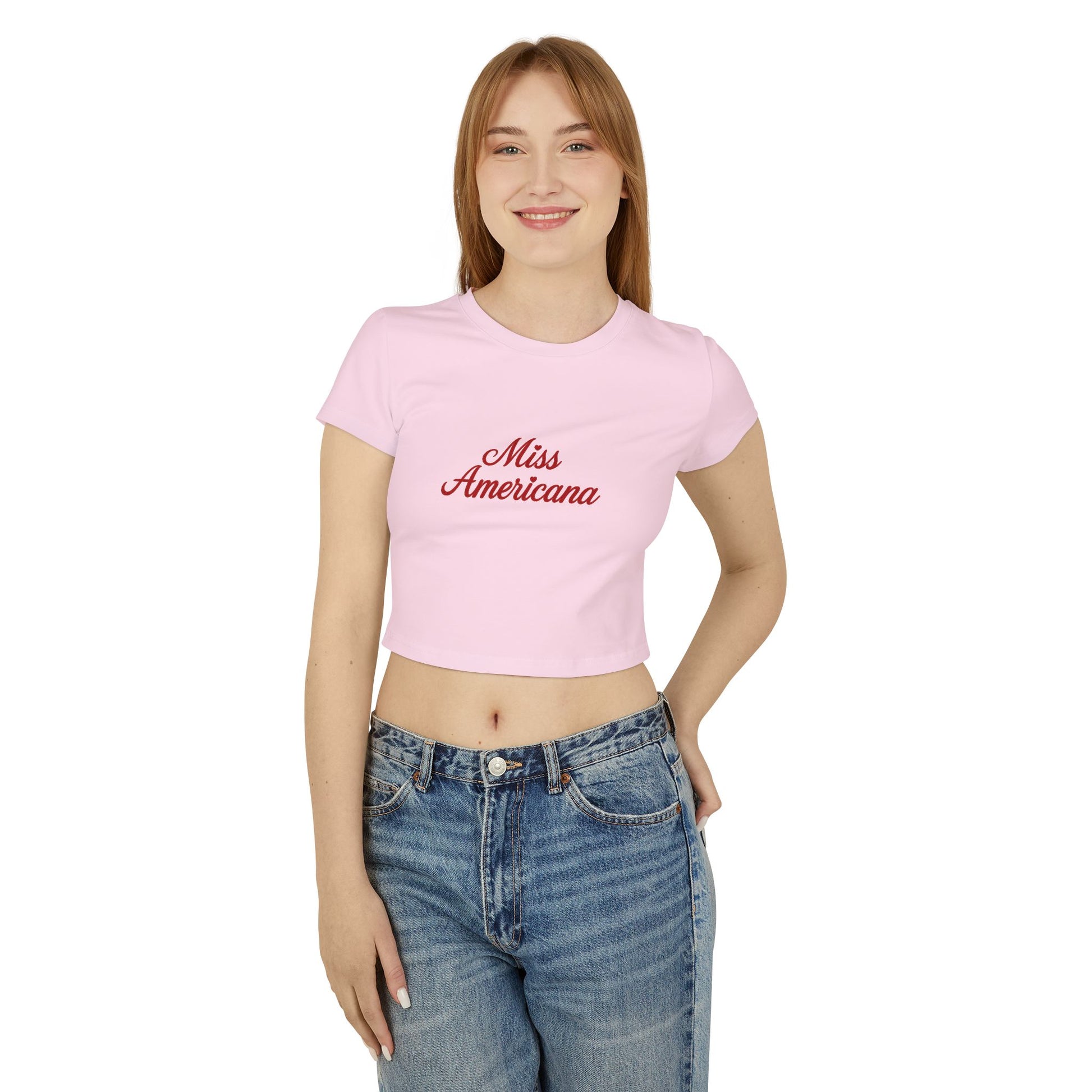 Miss Americana Baby Tee - MEET CUTE MOTEL