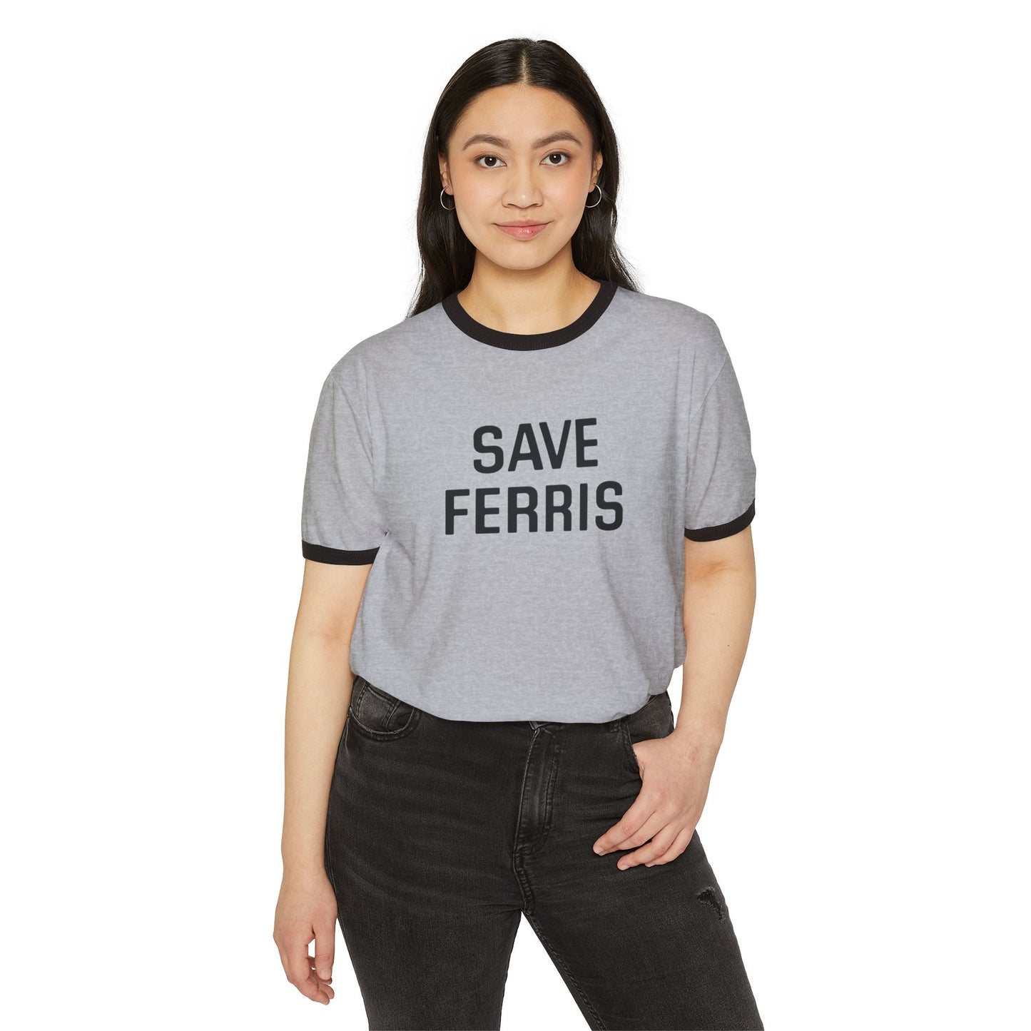 Save Ferris Retro Ringer Tee