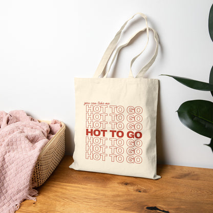 Hot to Go Tote Bag - MEET CUTE MOTEL