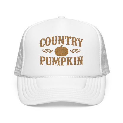 Country Pumpkin Trucker Hat