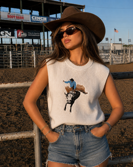 Ain’t My First Rodeo Sweater Vest