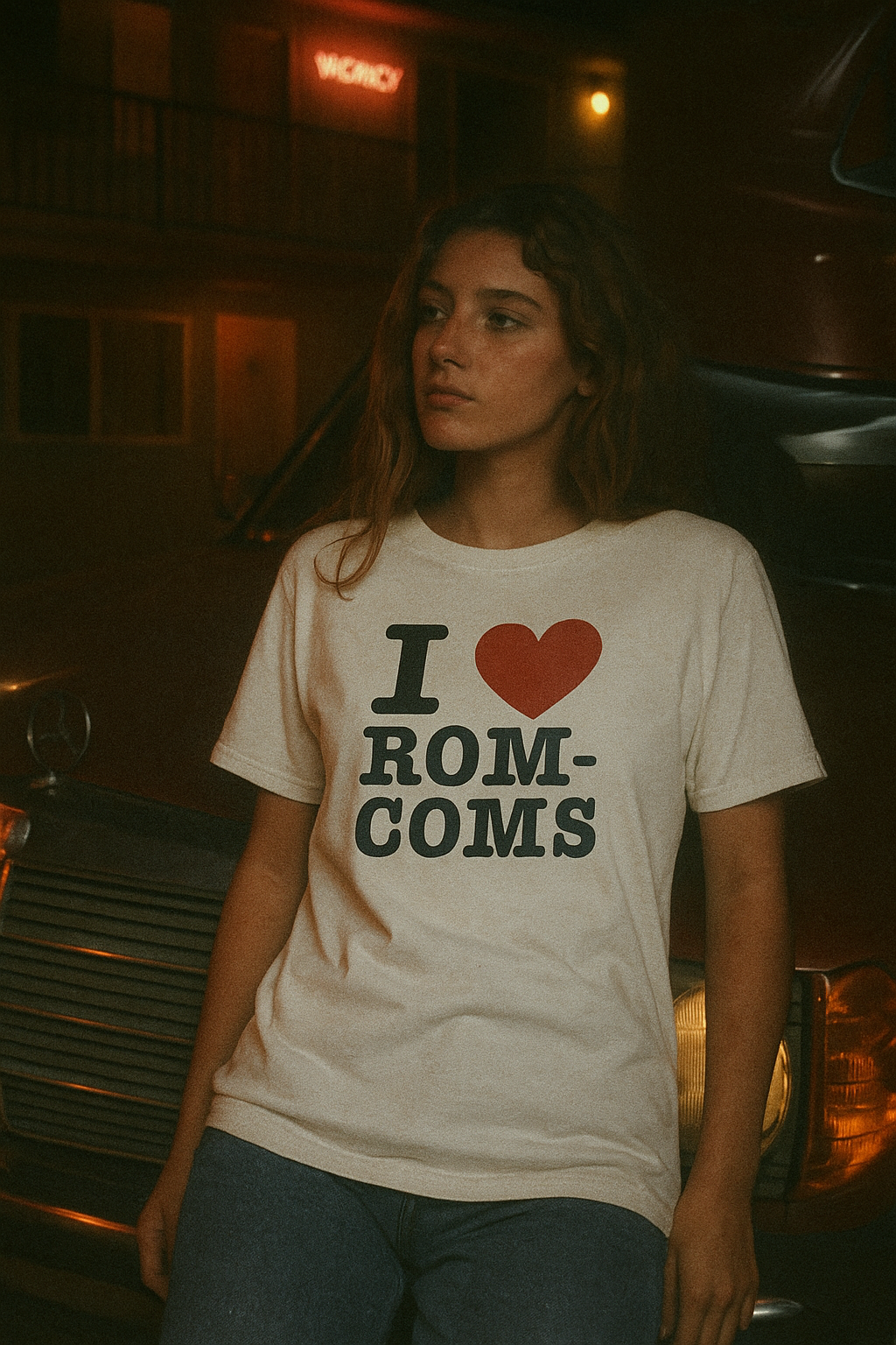 I Heart Rom-Coms Tee