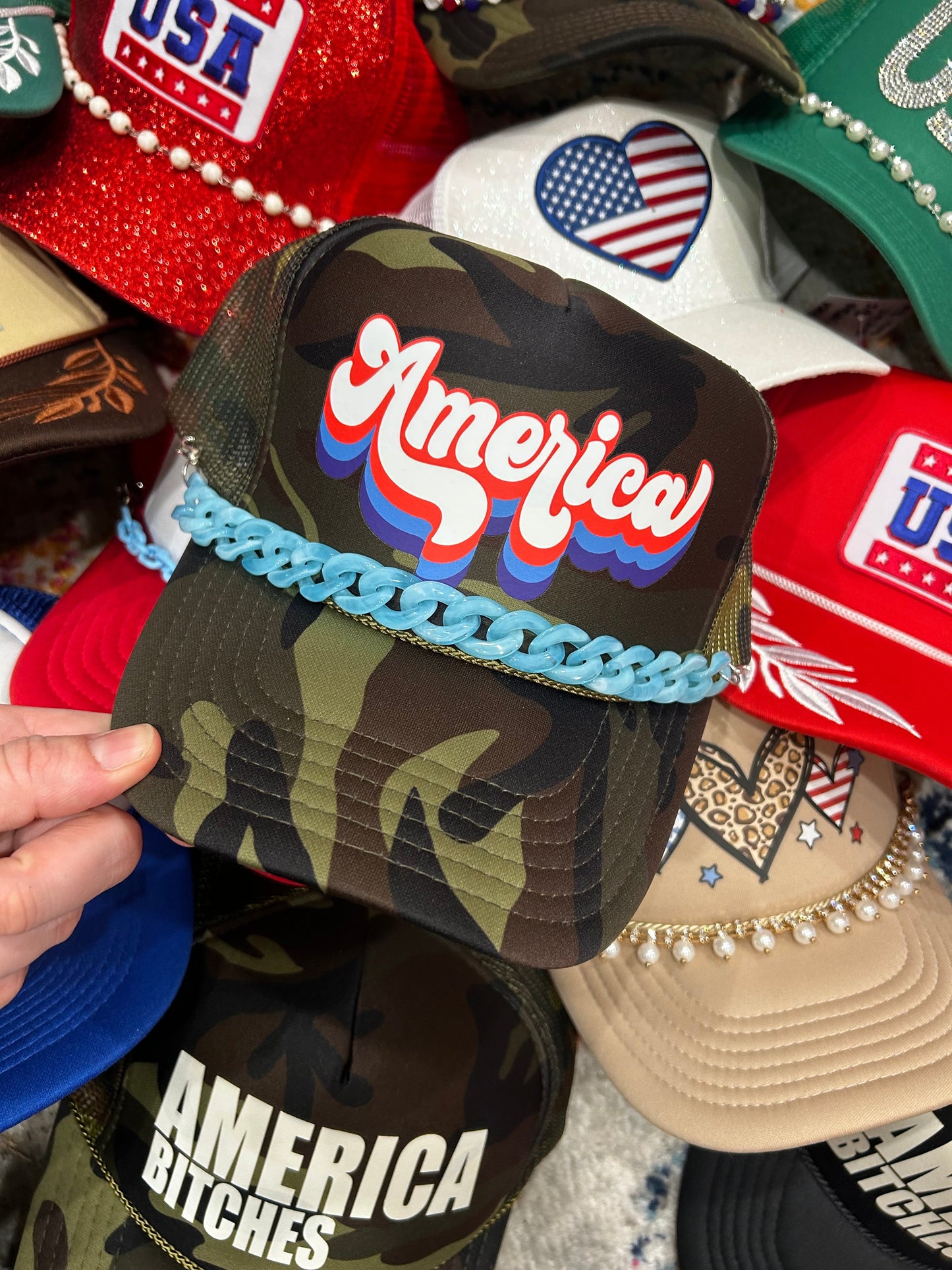 Retro America Trucker Hat