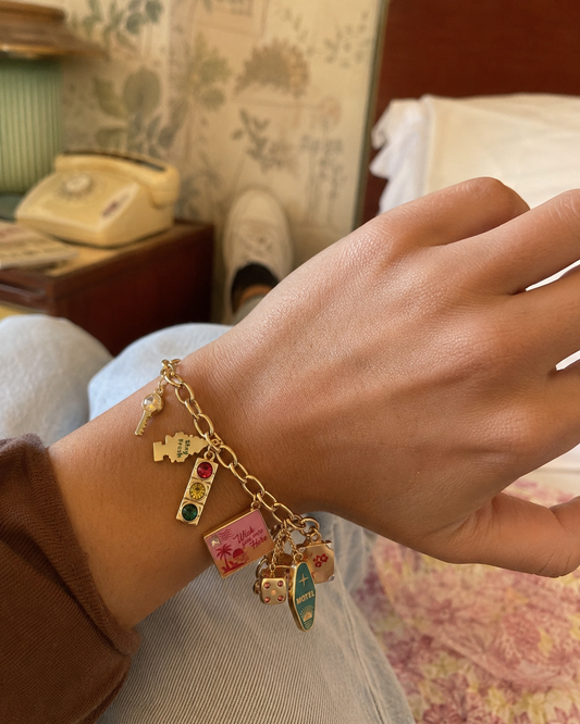 Road Trip Multi-Charm Bracelet