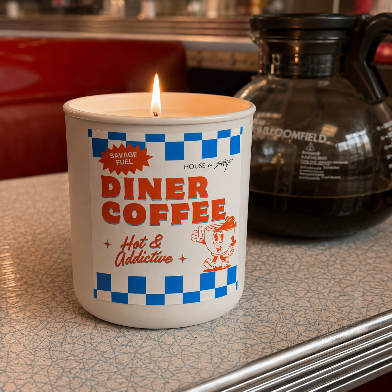 Diner Coffee Candle
