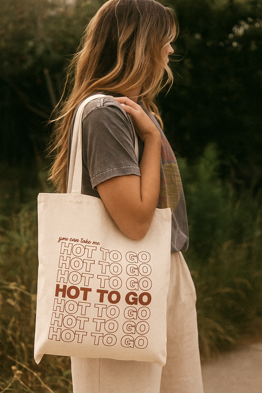 Hot to Go Tote Bag