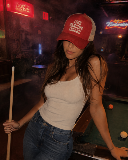 Line Dancing Legend Trucker Hat
