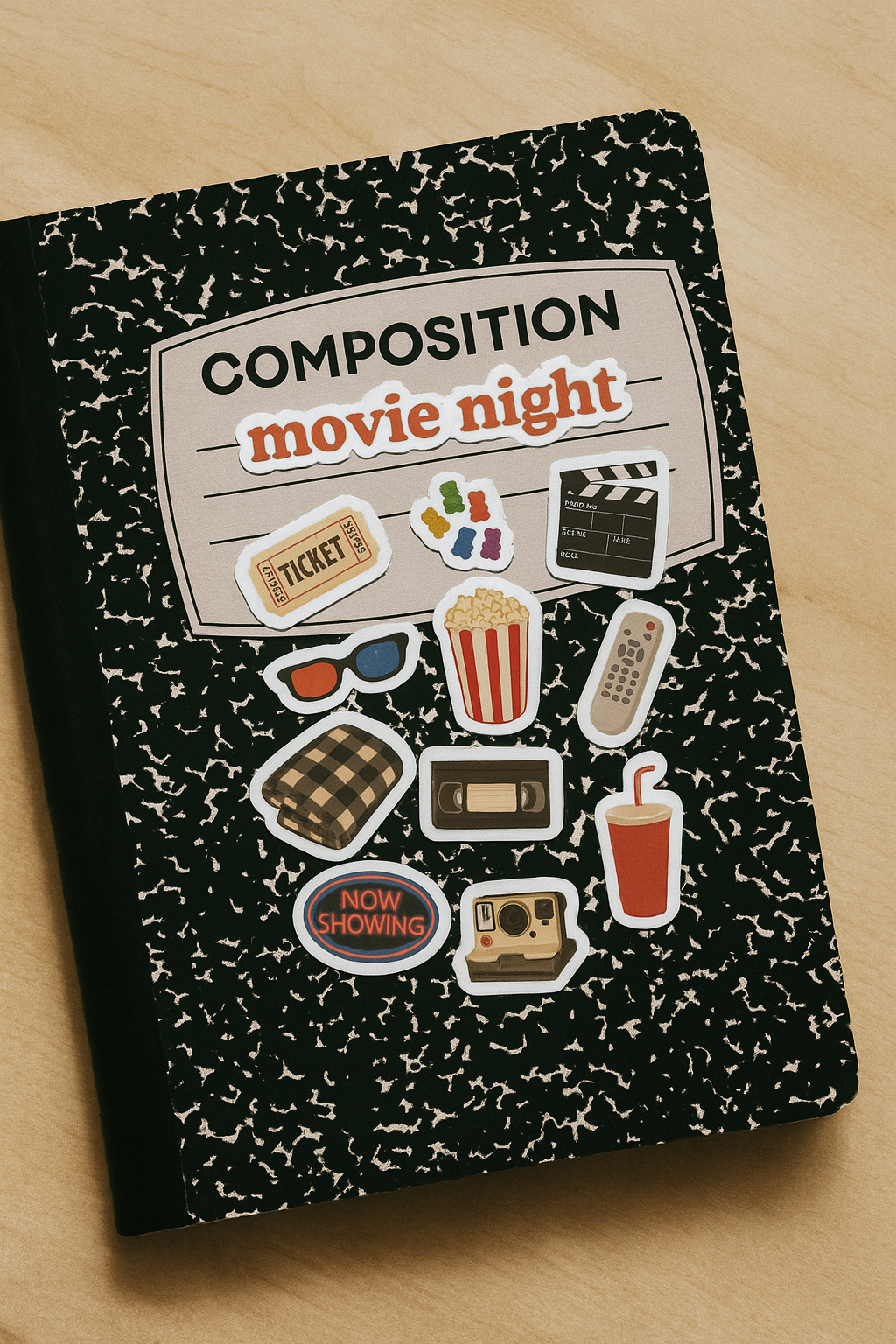 Move Night Sticker Sheet