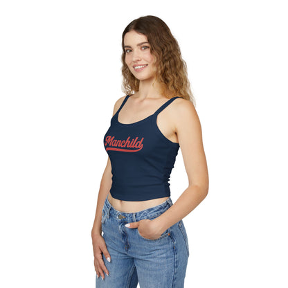 Manchild tank in [color], fitted women’s summer top