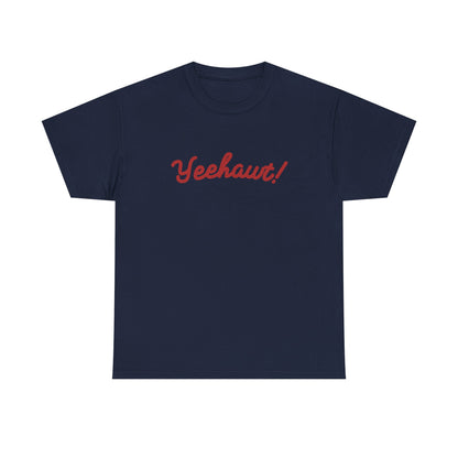 Country-inspired navy tee perfect for line dancing or late night gas station runs
